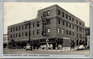 atkinson 1940s strommen blackhawk drug wisconsin fort border silver hotel