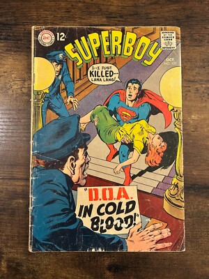 Superboy #151 DC Comics (1968) 3.0 GD/VG Silver Age Neal Adams Cover