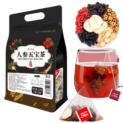 25pcs Ginseng six treasure tea , Kidney tea ,liver tea , red date kidney health