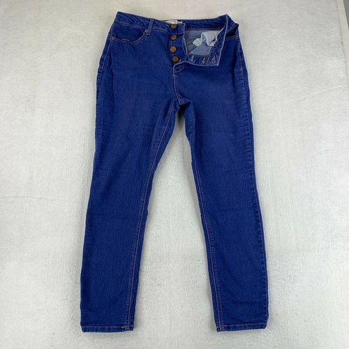 High Rise Denim Skinny Jean Pant 