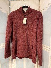 Natural Reflections fleece jacket maroon size M
