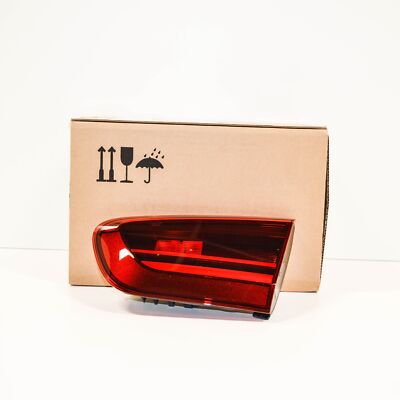 BMW 1 F20 M Rear Trunk Lid Right Taillight Black Line 63217456504