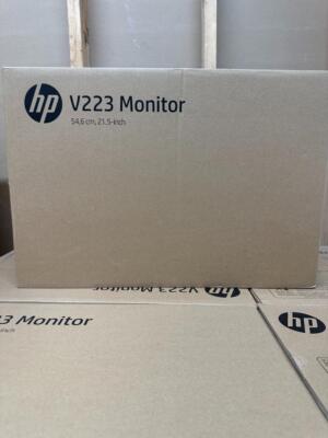 New-HP V223 21.5'' LED Monitor Full HD 1920 x 1080