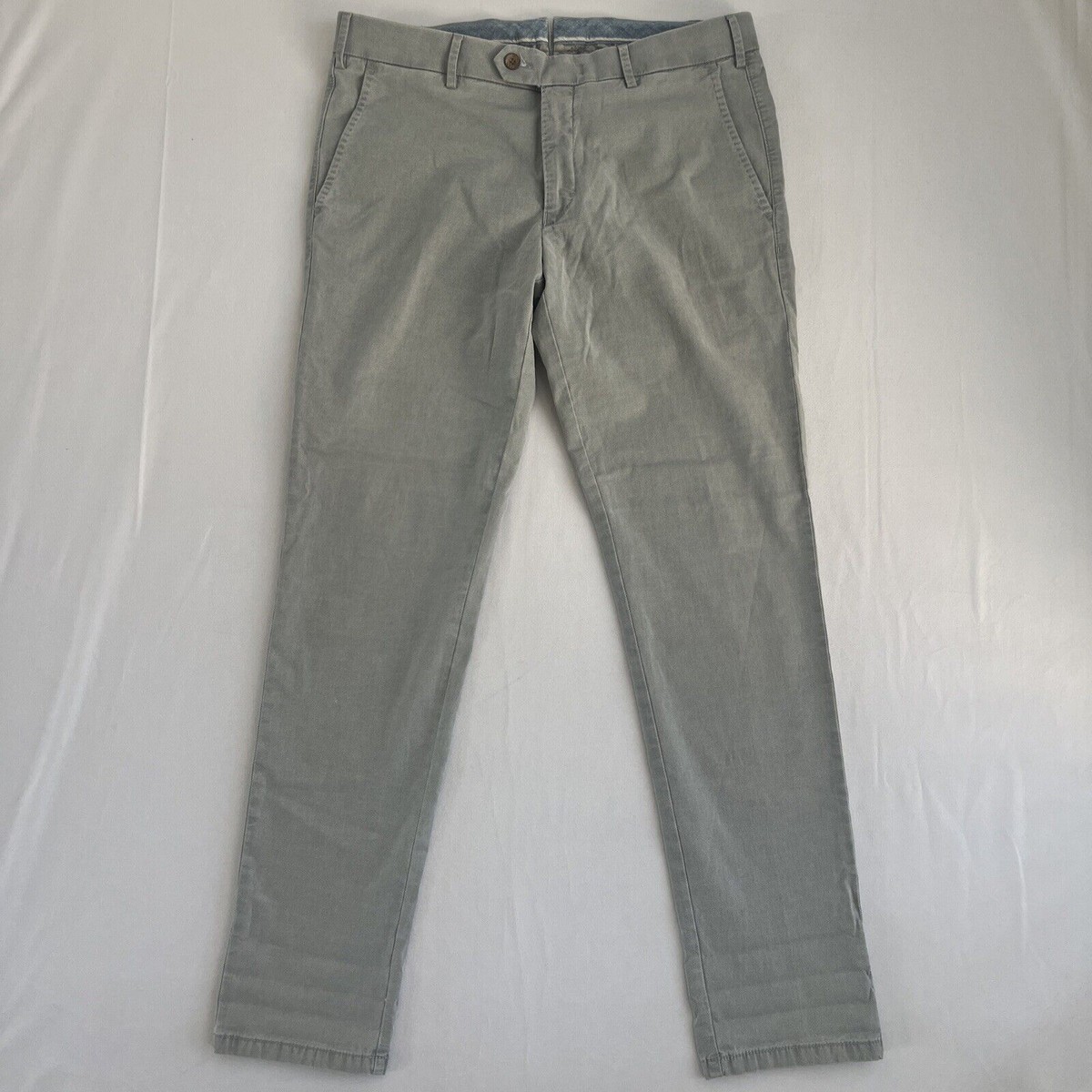 MMX Mens Pants 33x32 (34x32) LUPUS Style with Conviction Gray Slim Stretch