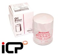 Filtro de aceite de motor genuino y lavadora de sumidero para Nissan GTR R35 VR38DETT 15208-31U0B