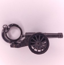 De Colección Años 80 Guerra Civil Canon Réplica Llavero Metal Hong Kong Piezas Movibles Militar