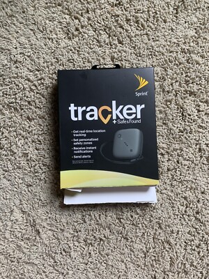 Tracker + Safe And Found from Sprint - New, Box a little Ripped as shown in pic