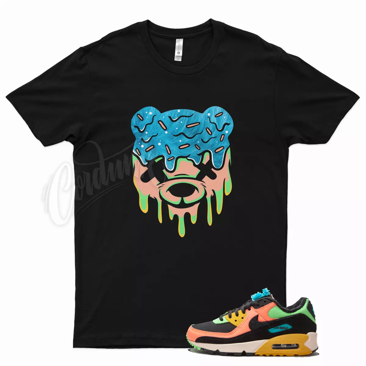 yellow and black air max shirt