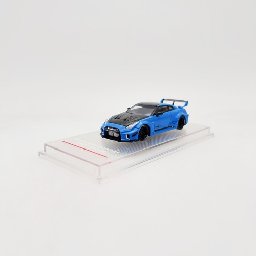 Modelo CM 1:64 LB-Silhouette Works GT Nissan 35GT-RR Azul - Imagen 2 de 6