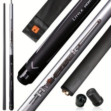 Little Monster 58" New Pu Wrapper Power Break Carbon Billiard Cue Stick 12.9mm