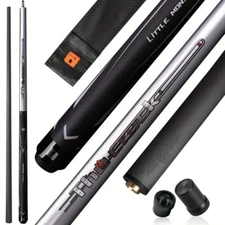 Little Monster 58" New Pu Wrapper Power Break Carbon Billiard  Cue Stick 12.9mm
