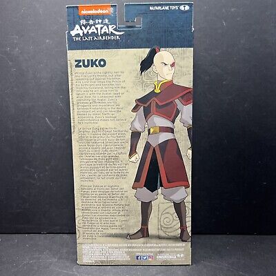  Avatar: The Last Airbender Prince Zuko 7 Action Figure with  Accessories : McFarlane The Last Airbender: Everything Else