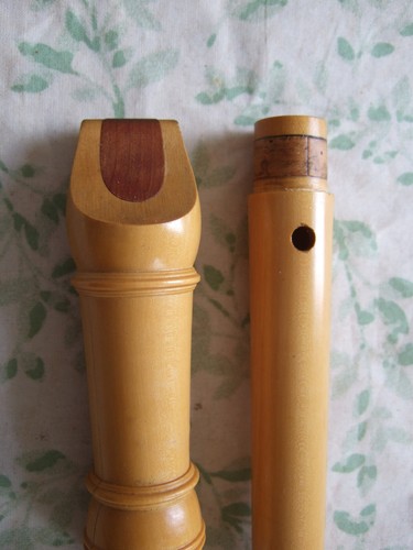 Mollenhauer Dolce II (similar Denner) Soprano / Descant Recorder, Boxwood, good - Picture 4 of 7