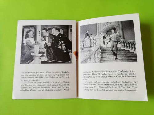 Vintage Danish Film Program. "Phantom Of The Opera" Nelson Eddy.Claude Rains. - Picture 6 of 9