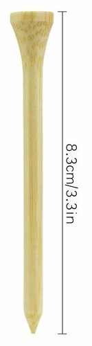Bamboo Wooden Golf Tees 35mm, 42mm, 54mm, 70mm & 83mm FREE POSTAGE - Picture 11 of 11