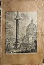 Giovan Battista Piranesi,  Incisione su carta, 1890, stampa 54,5x42Cm.