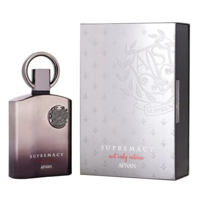 Supremacy Not Only Intense by Afnan 3.4oz Extrait De Parfum Men NEW SEALED Box