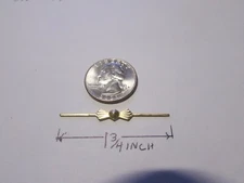 200-45 MM BRASS CHANDELIER PARTS LAMP CRYSTAL PRISM BEAD CONNECTOR PINS BOWTIE