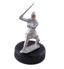 Toy Soldier Medieval England Knight Crusader with Sword - Metal - Free USA Ship