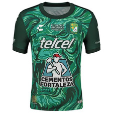 Charly Club Leon 2026 -27 Home Jersey - Bold Green/Forest Green