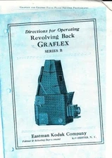 Graflex  Revolving Back Series B - glass plate negative