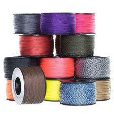 Lightweight 300ft .75mm Neon Pink Braided Cord for Outdoor Use