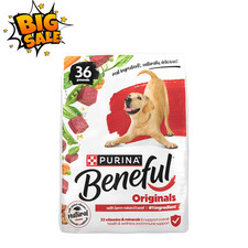 Purina Beneful Originals Farm-Raised Beef Natural Dry Dog Food Recipe 36 lb 1.17 per pound