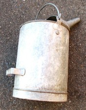 Werkstatt AltÖl Eimer ZINK kanne Alte verzinkte Ölkanne ca 10 Liter Tankstelle Z