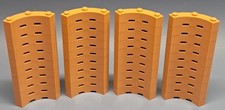 Job Lot 40 briques LEGO incurvées couleur marron clair excellent état