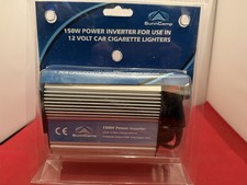 150W Power Inverter 12V to 240V Converter Car Cig Socket to Mains 13A Socket