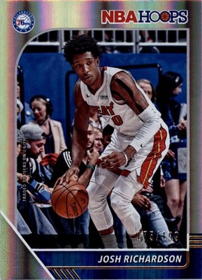 2019-20 Hoops Premium Box Set #98 Josh Richardson /199 - BSK