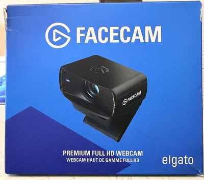 Elgato - Facecam MK.2 Full HD 1080p60 Webcam for Video Conferencing, Gaming NEW