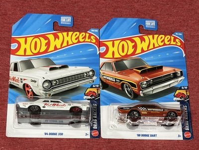 🔥Lot Of 2 Hot Wheels 2026 F Case '68 Dodge Dart/'64 Dodge 330 NIB