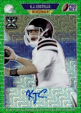 2021 Pro Set Metal #PA-KJC K.J. Costello 1989 Auto XRC Mojo Green Prospect #/10