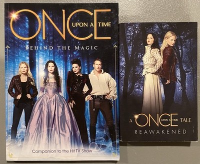 Set Of 2 Once Upon a Time: Behind the Magic & Reawakened Novel Tv Series OUAT