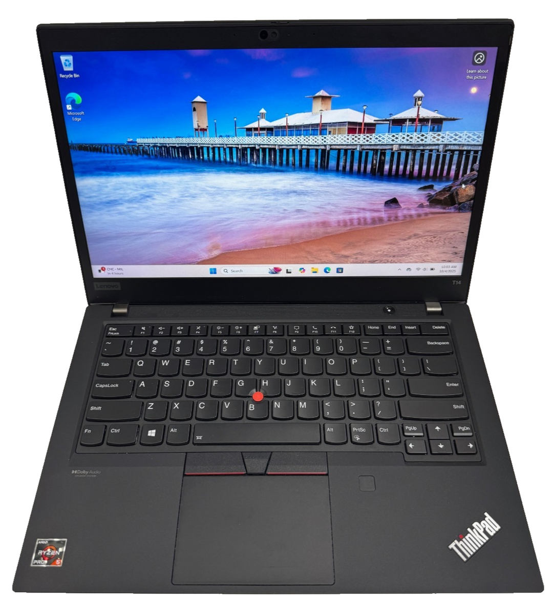 Lenovo ThinkPad T14 Laptop Core i7 10510u 16GB 512GB Intel Video 
