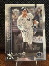 2025 Topps Chrome - Aaron Judge #99 Base NY Yankees MVP