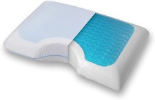 Side Sleeper Pillow - Bed Pillow - Cooling Pillow - My Skin Friendly Memory Foam