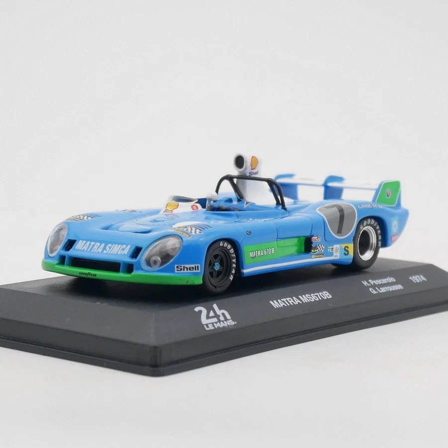 Ixo Models 1/43 Scale Diecast LMC013 - Matra 670 B #7 Winner Le Mans