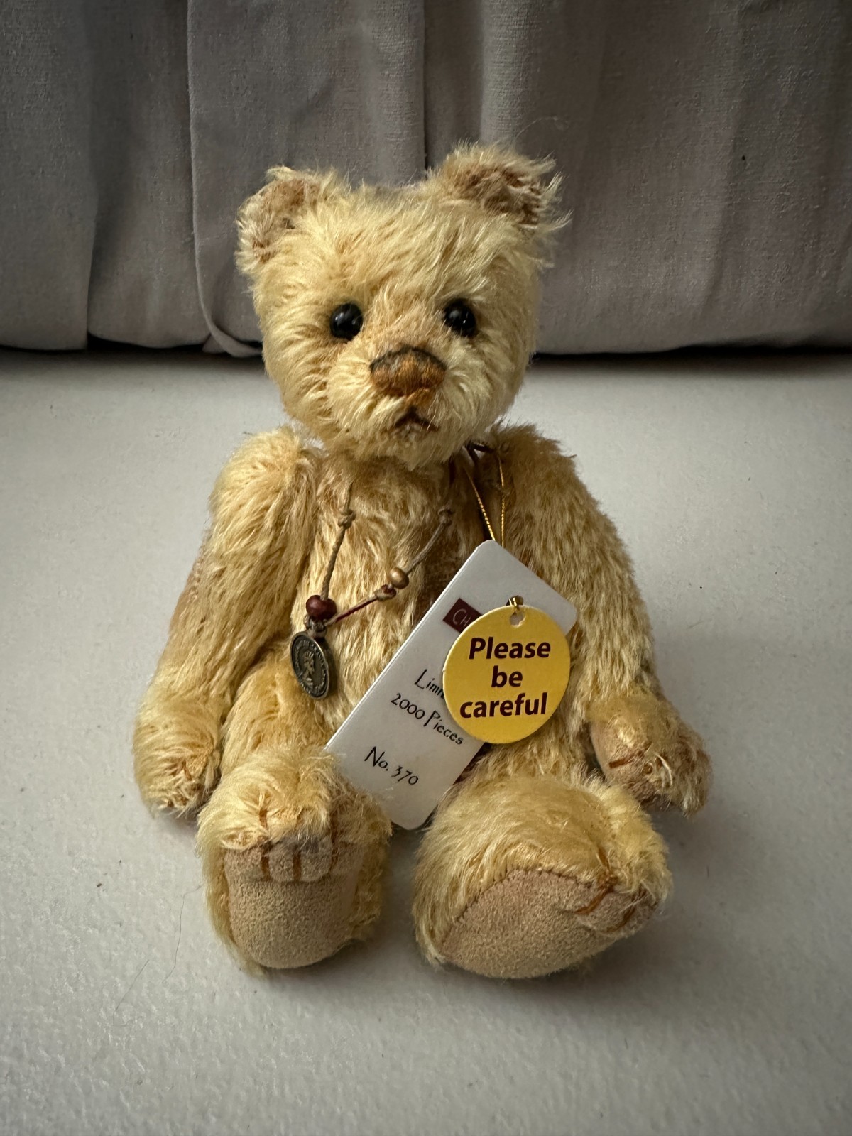 Charlie Bears Minimo Tatty , 6.5”,  2013, LE #370 of 2000
