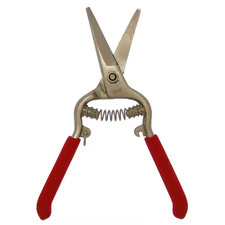 Needlenose Shear, Grape, 8 In. Heavy Duty Forged Steel Curved Blade Box of 3 