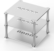 BK1 Desktop Hifi Stand Audio Rack Alluminio per A1/D1/Q1 Amplificatore, DAC