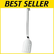 Stainless Steel Perforated Turner, 13-inch