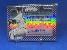 2015 Prizm Baseball Signatures Black & White Checker 6/149 Tom Koehler #25 Auto