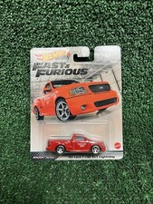 2022 Hot Wheels Premium Fast & Furious 1/5 ‘99 Ford F-150 SVT Lightning Red NIP