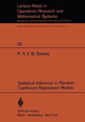 Statistical Inference in Random Coefficient Buch Springer Berlin Heidelberg