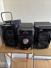 Sony GENEZI MHC-EC79i Mini Hi-Fi Stereo System with Speakers & Remote Working