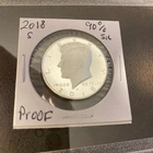2018 S Kennedy Half Dollar 90% Silver Proof