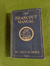 Boy Scouts Sea Scout Manual Nov 1933 Printing 508 Pages Great Shape