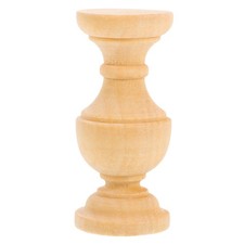  Wood Balusters for Staircase Interior Solid Spindles Deck Railing